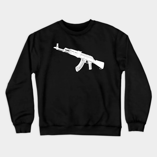 Kalashnikov and nothing extra Crewneck Sweatshirt by FAawRay